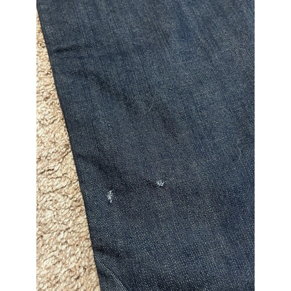 BKE Jeans Mens 44x38 Blue Denim Seth Boot Cut High Rise Buckle - Distressed - Picture 11 of 12